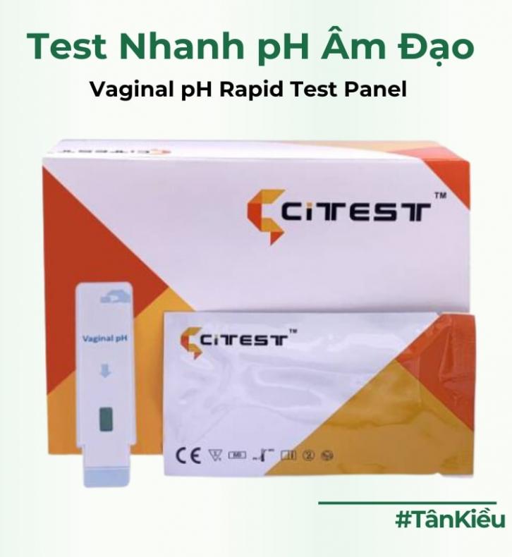 TEST THỬ PH ÂM ĐẠO VAGINAL PH