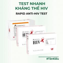 TEST NHANH KHÁNG THỂ HIV - RAPID ANTI-HIV TEST